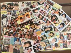 80年代 アイドル ステッカー ポストカード 大量セット　明星付録　シールのサムネイル