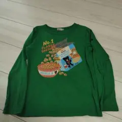 DOUBLE.B グリーン長袖シャツ