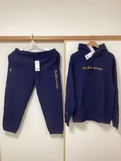 Polo Ralph Lauren ネイビー パーカー スウェットパンツ XL