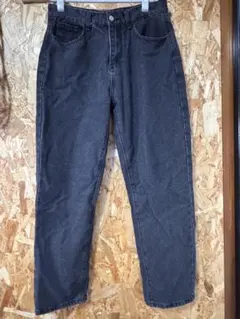 ZOZOTOWN ブラックジーンズ　Ｌサイズ