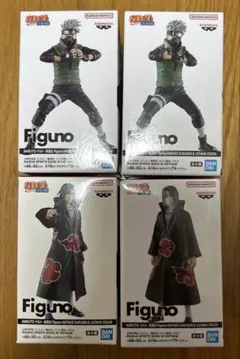 ナルト 疾風伝 Figuno はたけカカシ うちはイタチ 4個セット - メルカリ