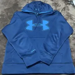 UNDER ARMOUR ネイビー フード付きパーカー MD