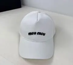 2026年最新】MIU MIU カラー：ホワイト系 レディース ベースボール