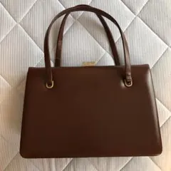 昭和レトロな　アンティーク   バッグ本革
