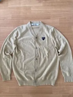 PLAY COMME des GARÇONS カーディガン XXL ベージュ