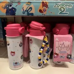 新作❤️ズートピア　水筒ストラップ付き