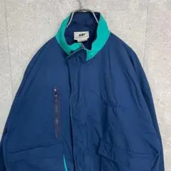 Berkley sports USA製 90s 企業ロゴ刺繍ナイロンジャケットL