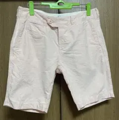 coenメンズピンクショートパンツ 4つボタン小銭ポケット綿100%a316のサムネイル