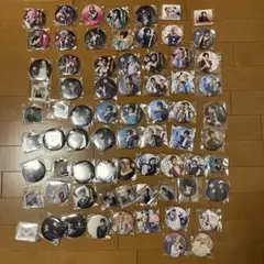 刀剣乱舞ミュージカル 缶バッジ アクリルキーホルダー メモクリップ 72個