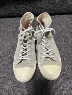 Converse ベージュ ハイカットスニーカー