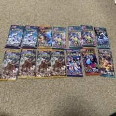 ポケモンカード スノーハザード クレイバースト まとめ売り 各15パック 計30 ポケモンカード スノーハザード クレイバースト まとめ売り 各15パック
