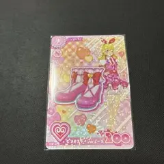 アイカツアンコール ロケテスト 星宮いちご ピンクステージシューズ