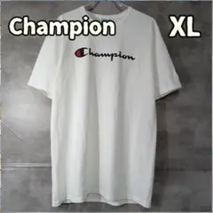 チャンピオン Champion ロゴ Tシャツ ホワイト XL【オ086】