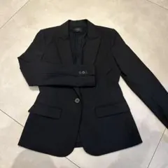 ★セオリー theory 日本製 テーラード ジャケット 濃紺0ビジネス