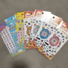 E正規品　セリア　たまごっちプラスキラキラシールプチプチシール2　立体シール