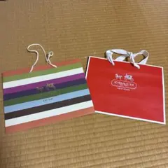 COACH 紙袋 2点