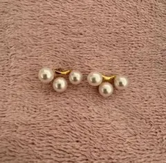 淡水真珠ピアス