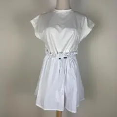 【LIAN】ドロストドッキングトップス