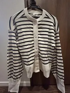 THE SHINZONE シンゾーン　ボーダー　カーディガン