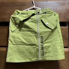 SISTER JENNI オリーブグリーン ミニスカート