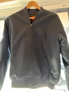 ディッキーズ　古着　ネイビー キルティングジャケット Lサイズ