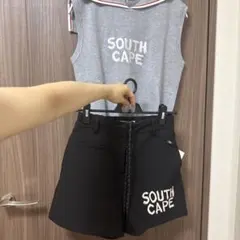 新品未使用 ゴルフ SOUTHCAPE サウスケープ セットアップ2点 Lサイズ
