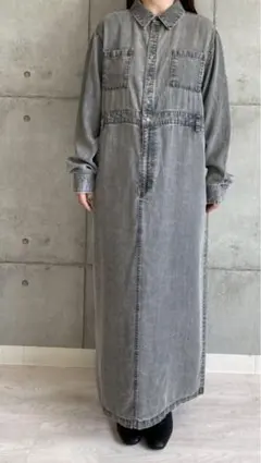 【新品】ROSIEE テンセルデニムワンピース