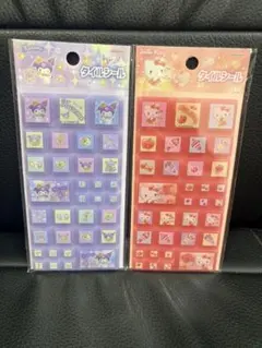 쿠로미 ＆キティ タイルシール♡