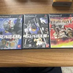 機動戦士ガンダム PS2 3本セット