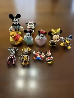 ミッキー・ミニー・プーさん　キーホルダー