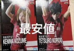 ハイキュー ポージングフィギュア 黒尾鉄朗 孤爪研磨 音駒