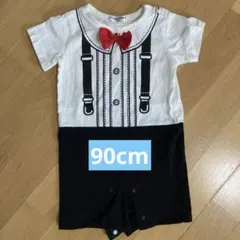 PUFF 2 KIDS タキシード風ロンパース 90
