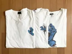 SANTA CRUZ サンタクルーズ 半袖 Tシャツ 2XG 2XL 白 3枚