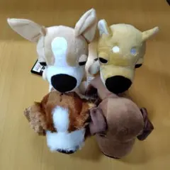 THE　DOG　ぬいぐるみ　全４種
