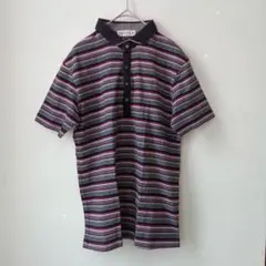 KLEIN PLUS HOMME（46）ボーダーポロシャツのサムネイル