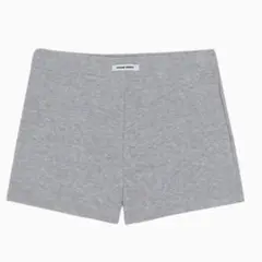 【本日限定価格】CRANK Knit micro shorts_gray