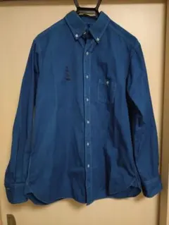 Mountain Research Big B.D. ホワイトシャツ　藍染のサムネイル