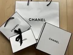 CHANEL ショップ袋・箱・リボン・メッセージカード付き - メルカリ