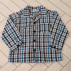 美品　bebe チェック柄シャツ 90サイズ