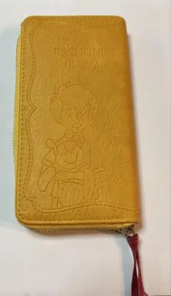 プーさん　長財布　イエロー