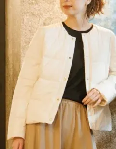 オペークドットクリップ【ミュラーダウン】2WAY ノーカラージャケット40L