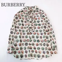希少 BURBERRY バーバリー ロゴプレート ハーフムーン ワンショルダー