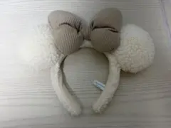 ディズニー カチューシャ ボア ベージュのサムネイル