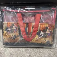 ミッキー　Party Ready Tonight 大きなポケット付きバスケット