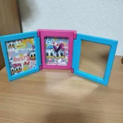 ディズニー♡ ドナルド＆デイジー フレーム ミラー＆クロックのサムネイル