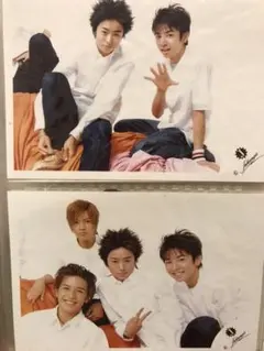 嵐 滝翼 山P ジャニーズJr時代 公式写真3枚