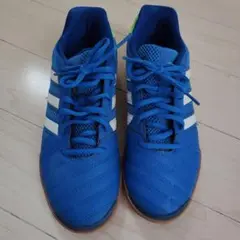 adidas トレーニングシューズ 青 メッシュ 24センチ