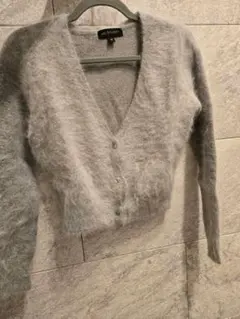 JILL STUART グレー M ニットカーディガン