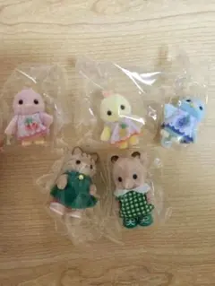 美品♡５体セットシルバニアファミリー