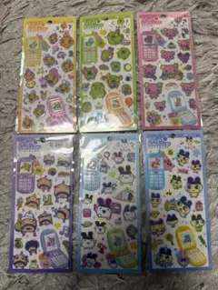 【正規品】平成はっぴーフォン たまごっち 全6種類 新品未開封 シール